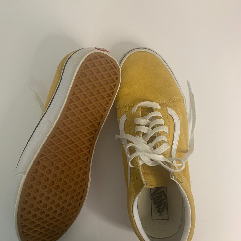 Vans Old Skool sneaker shoes size 11 harvest gold - Picture 7 of 9